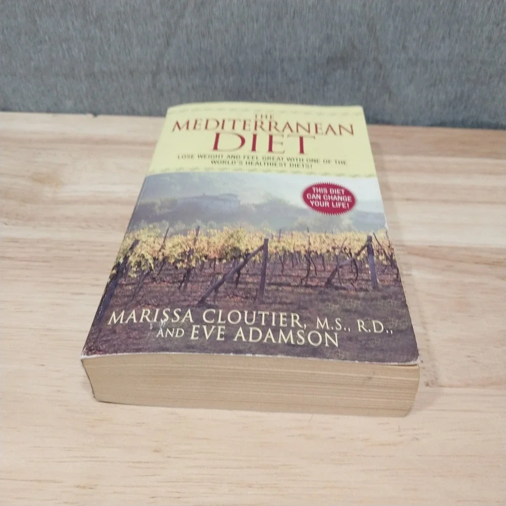 The Mediterranean Diet Clouther Paperback Book Health Nutrition Harper Tan